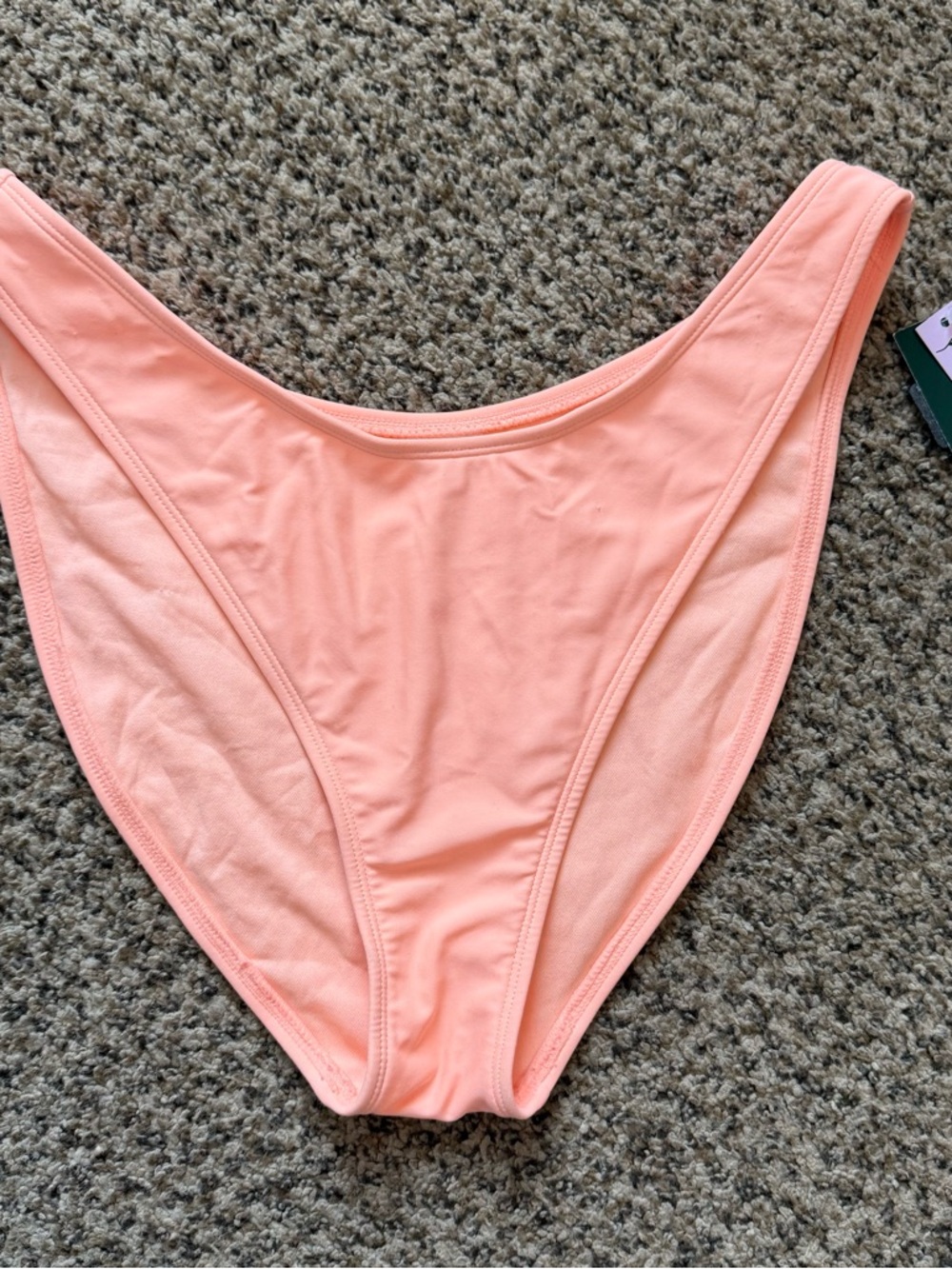 Wild Fable - High-Cut Bikini Bottom - Peach - Size L